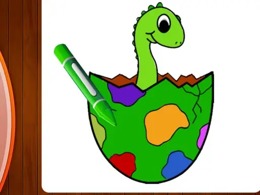 Dinosaurios Libro para Colorear Juego Gratis para Niños