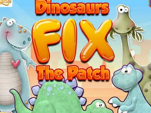 Dinosaurs Fix the Patch - Fun Dinosaur Assembly Game to Play Online