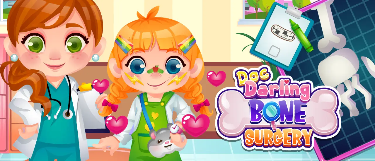 Doc Darling Bone Surgery - Jeu de soins et chirurgie pour enfants