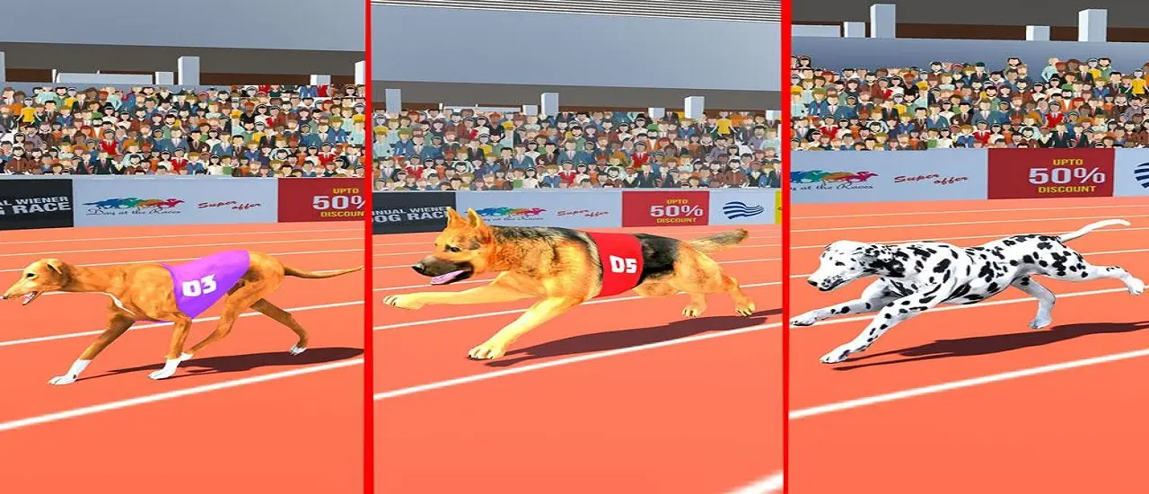 Dog Race Sim 2020: Juegos de Carreras de Perros Gratis y Online