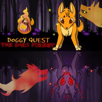 Doggy Quest The Dark Forest – Kostenloses Puzzle-Spiel online spielen