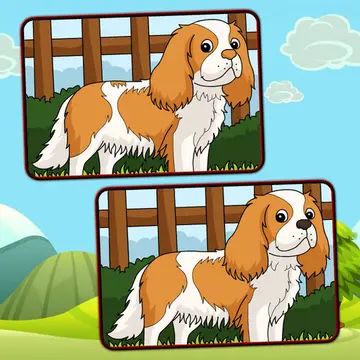 Dogs: Spot The Differences - Jeu de Puzzle Gratuit