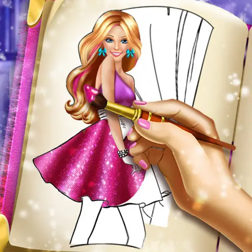 Doll Coloring Book – Malbuch für Kinder zum Spielen und Ausmalen