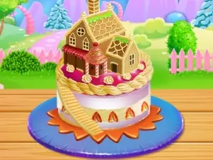 Doll House Cake Cooking - Jeu de Cuisine en Ligne Gratuit