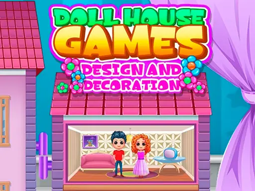 ドールハウスゲームデザインとデコレーション - 女の子向け無料遊び