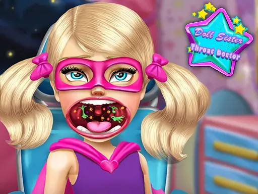 Doll Sister Throat Doctor – Spiel zum Arztbesuch & Krankheitsbehandlung