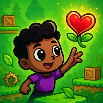 Donne's Spinning World - Jeu de Puzzle et Plateforme 2D à Jouer en Ligne