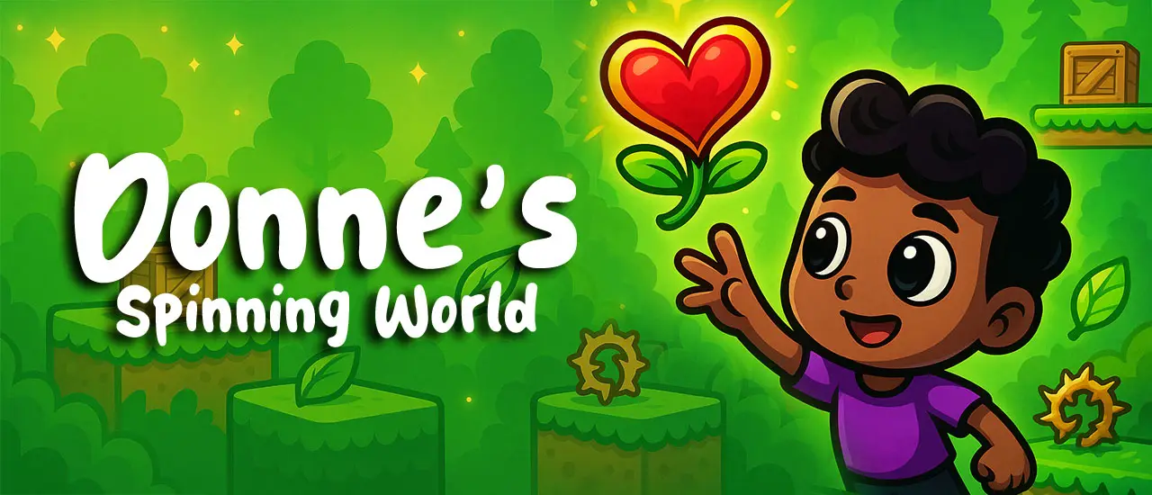 Donne's Spinning World - Jeu de Puzzle et Plateforme 2D à Jouer en Ligne