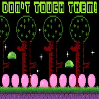 Don't touch them! レトロピクセルアートの無料アクションゲーム