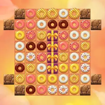 Donuts Crush – Beliebtes Match-3 Spiel kostenlos online spielen