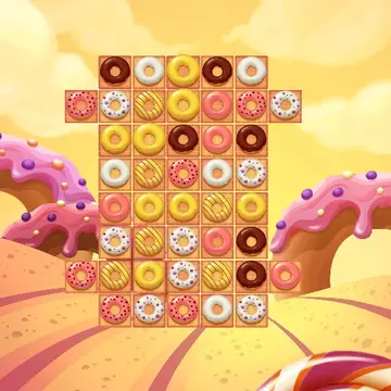 Donuts Match 3 - Juego Gratis para Mover y Combinar