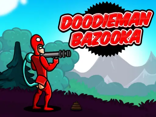 Doodieman Bazooka - Jeu de tir en ligne gratuit