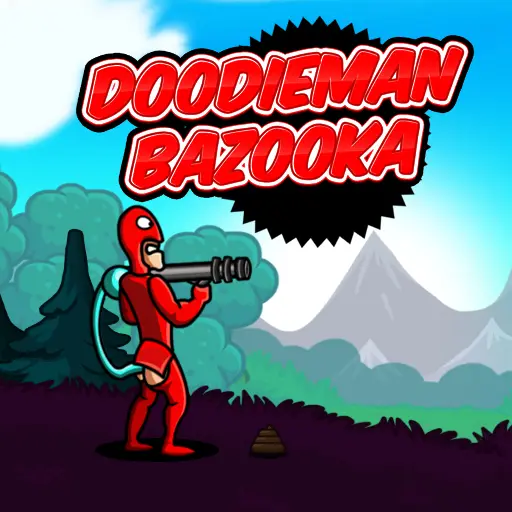 Doodieman Bazooka - Jeu de tir en ligne gratuit