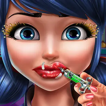 Dotted Girl Dudak Enjeksiyonu Oyna - Ücretsiz Çocuk Oyunları