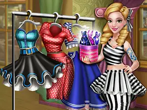 Dove Pinup Dolly Dress Up - Juego de vestir y moda gratis