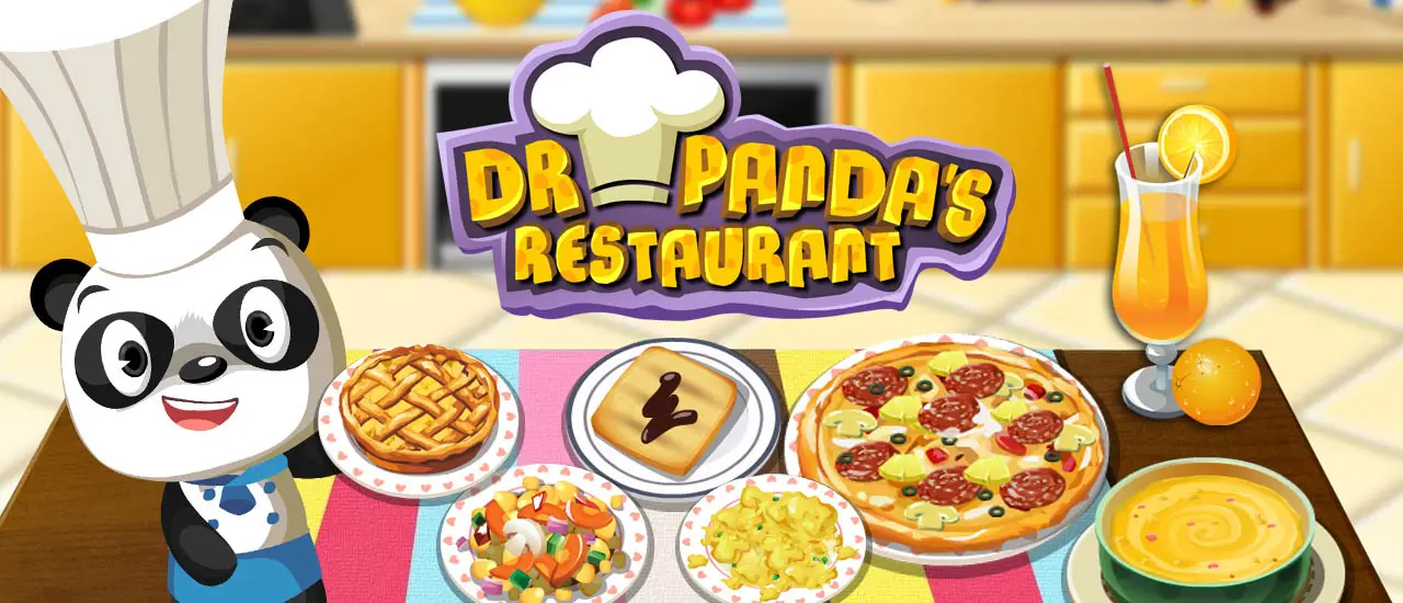 Dr Panda Restaurant - Juego de Cocina y Comida para Niños
