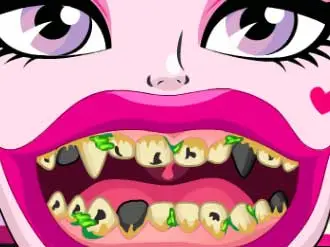 Draculaura Bad Teeth - Monster High Zahnarzt Spiel kostenlos spielen