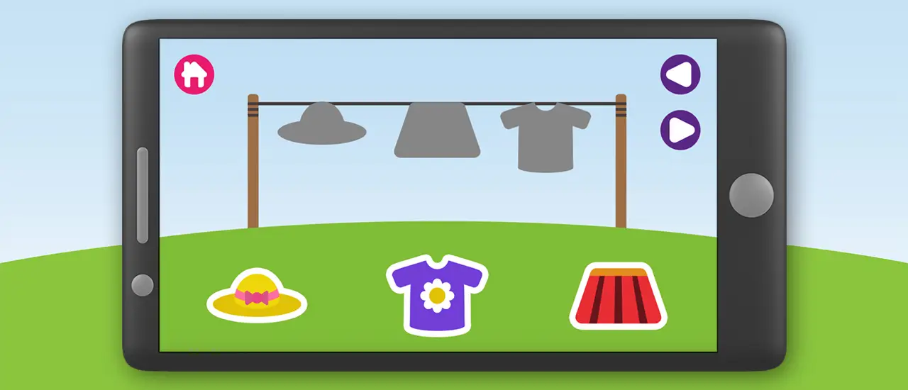 Drag and Drop Clothing - Jeu éducatif pour enfants à jouer en ligne