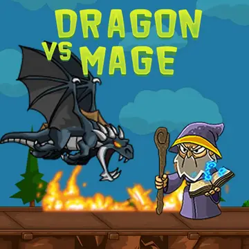 Dragon vs Mage – Kostenloses Online Action- und Laufspiel spielen