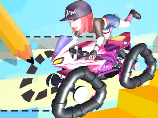 Draw Rider: Juego de carreras y dibujo en línea gratis