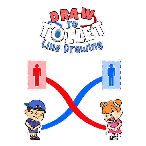 Draw To Toilet - Line Drawing Spiel kostenlos online spielen