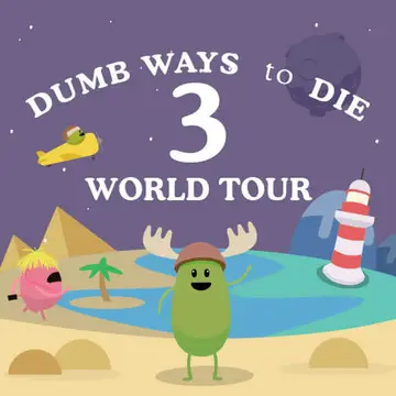 Dumb Ways to Die 3 Dünya Turu - Ücretsiz Mini Oyunlar