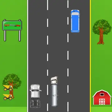 سباق شاحنات Dump Truck Race - لعبة سباق سيارات مجانية عبر الإنترنت