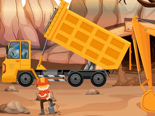 Dump Trucks Hidden Objects - Free Puzzle Game to Play Online