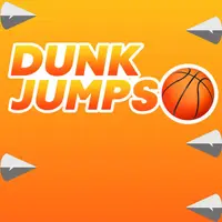 لعب لعبة Dunk Jumps المجانية للكرة والقفز على الجدران المسننة