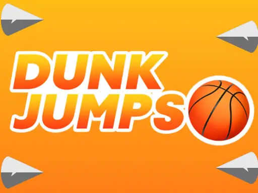 لعب لعبة Dunk Jumps المجانية للكرة والقفز على الجدران المسننة