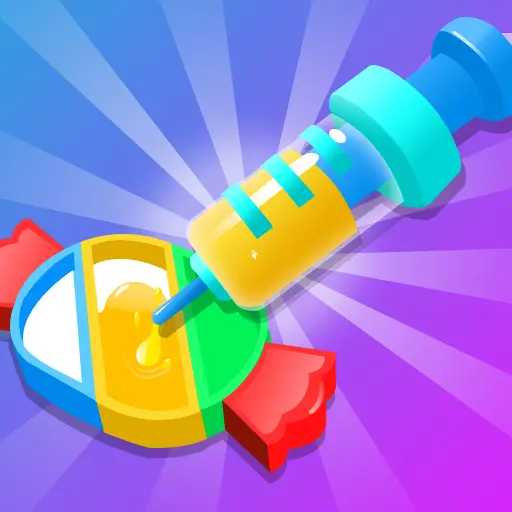 Dye It Right: Jogo de Colorir e Puzzle Casual Grátis