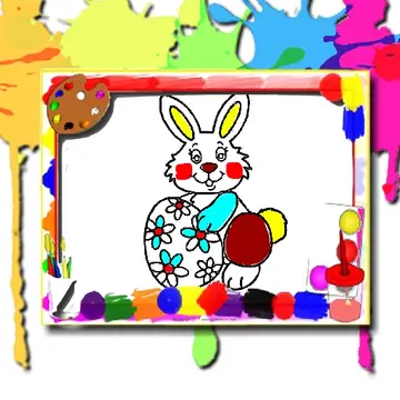 Easter Coloring Book - Ücretsiz Çocuklar ve Yetişkinler İçin Boyama Oyunu