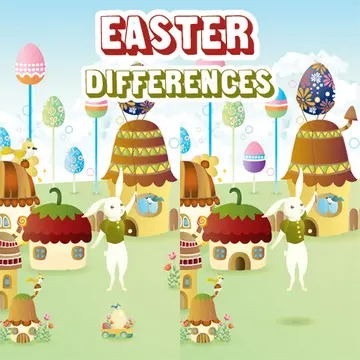 Easter Differences - Juego de Encontrar Diferencias Gratis