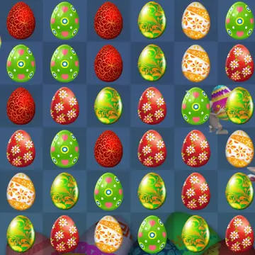 Easter Eggs in Rush - Jogo Match-3 Online Grátis