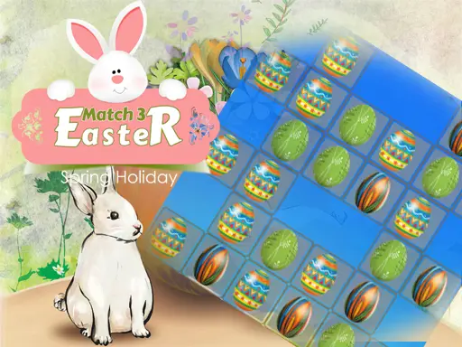Easter Eggs Match 3 Deluxe 無料で遊べるマッチ3ゲーム