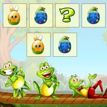 Easter Patterns kostenlos spielen – Puzzle Spiel für Kinder