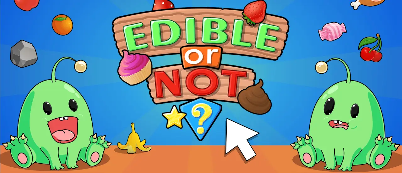 Edible or Not? - Fun Kids' Reaction Speed Game to Play Online for Free