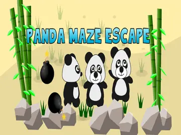 EG Panda Escape - Kostenloses Spiel zum Entkommen im Labyrinth