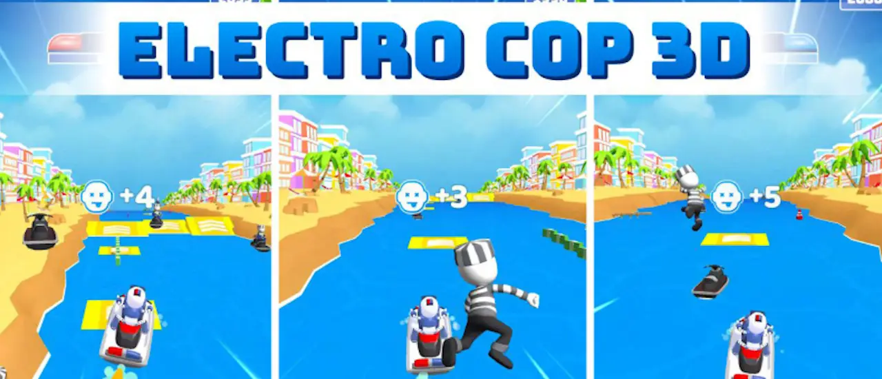 Electro Cop 3D - Juego de Policía y Carrera en Línea Gratis