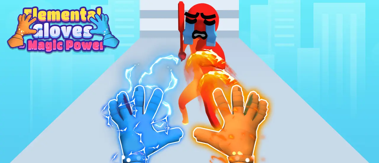 Elemental Gloves Magic Power