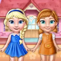 Ellie ve Annie Bebek Evi Oyna - Ücretsiz Dekorasyon Oyunu