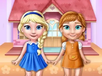 Ellie und Annie Puppenhaus Spiel – Kostenlose Kleiderspiele für Kinder