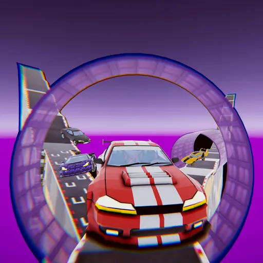 Elon Cars : Jeu en ligne de cascades dans le ciel