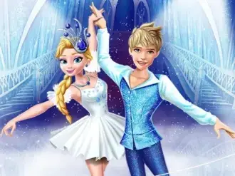 Elsa y Jack Ballet de Hielo - Juego de Vestir Gratis