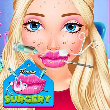 Emma Lip Surgery - Jogo de Cuidado e Cirurgia Online Grátis