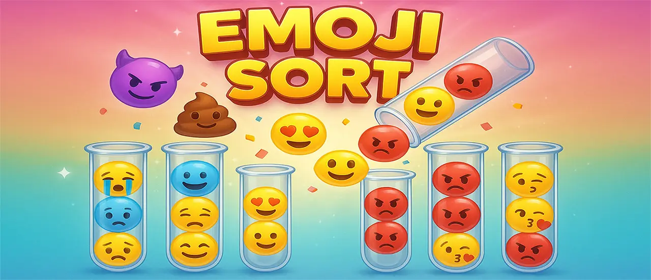 Emoji Sort – Fun Puzzle Game