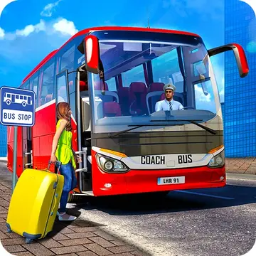 Euro Coach Bus City Extreme Driver - لعبة قيادة الحافلات المجانية