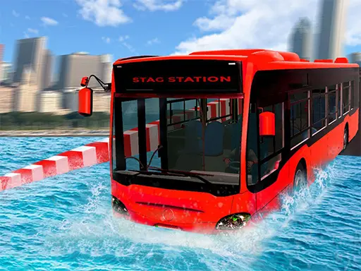 Extreme Water Floating Bus – Wasser Bus Simulator Spiel zum Spielen