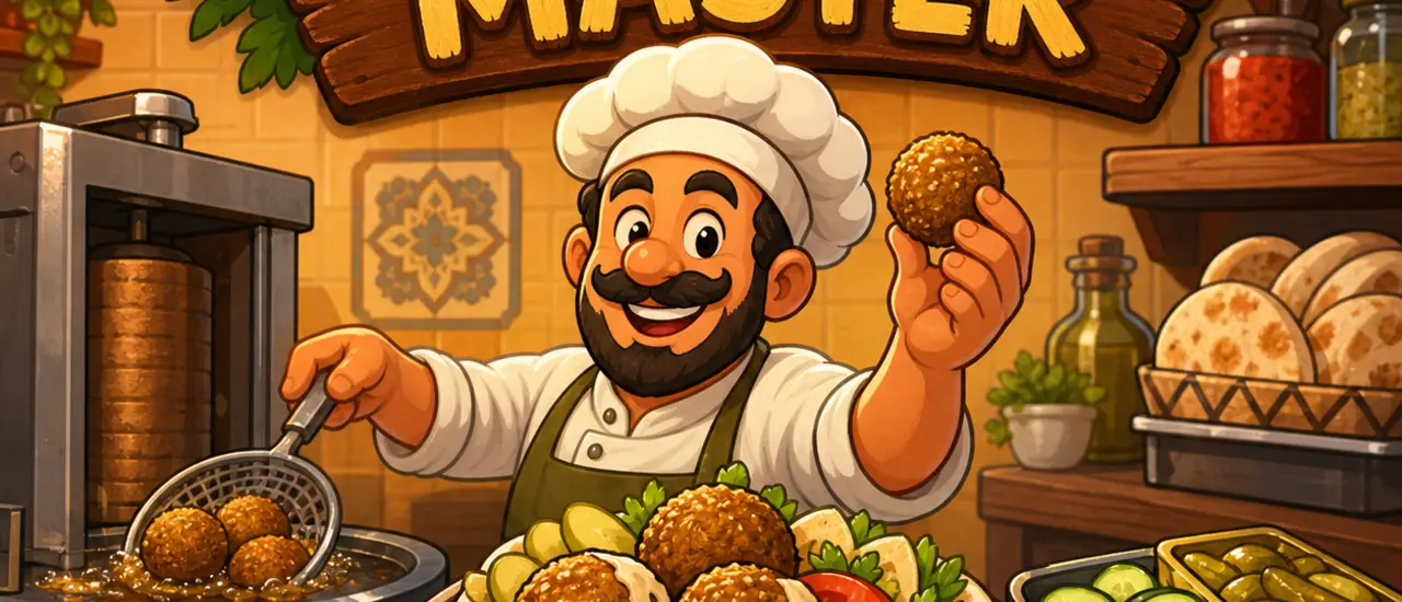 Falafel Master - Play Cooking & Restaurant Management Game Online for Free
