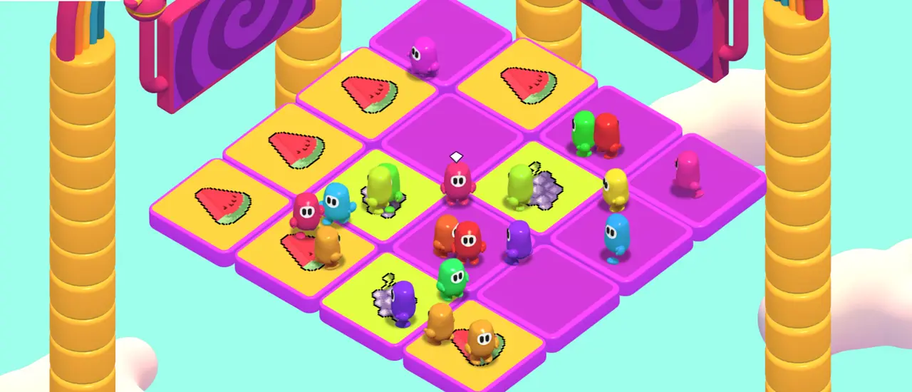 Fall Beans - Jeu en ligne gratuit pour s'amuser en course